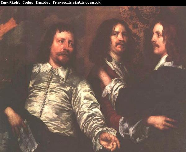 William Dobson The Artist, Sir Charles Cotterell and Balthasar Gerbier
